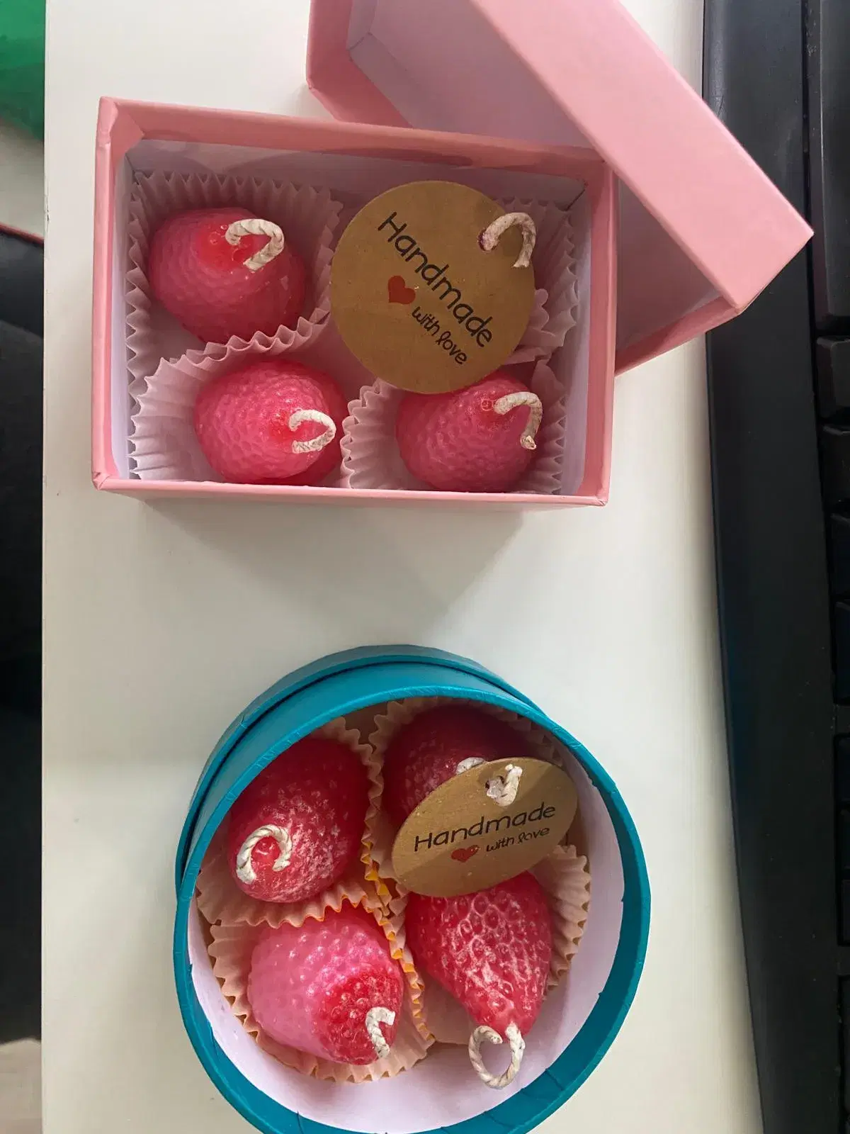 Velas Fresa (Caja pequeña)